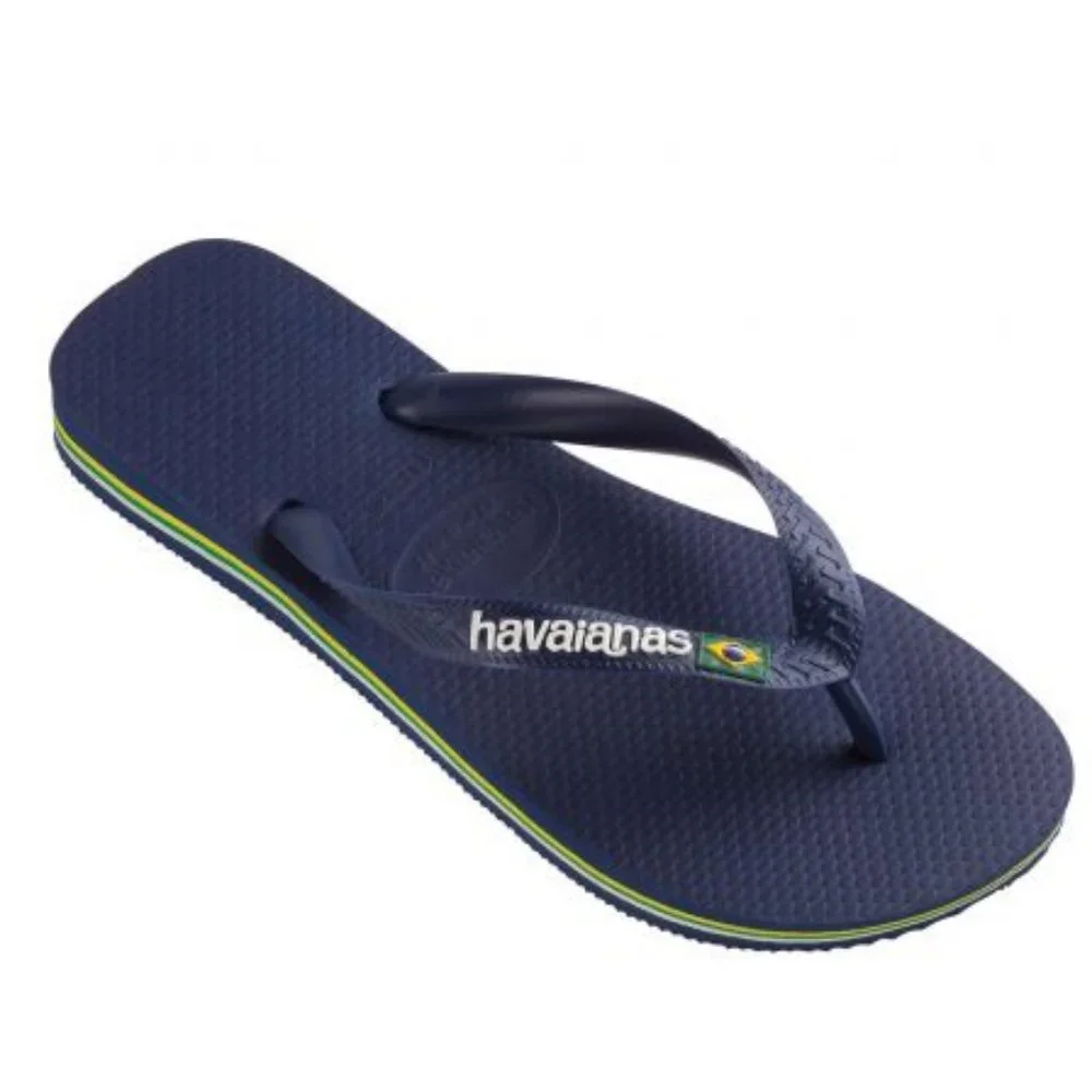 HAVAIANAS Navy Flip Flops - Picture 3 of 3